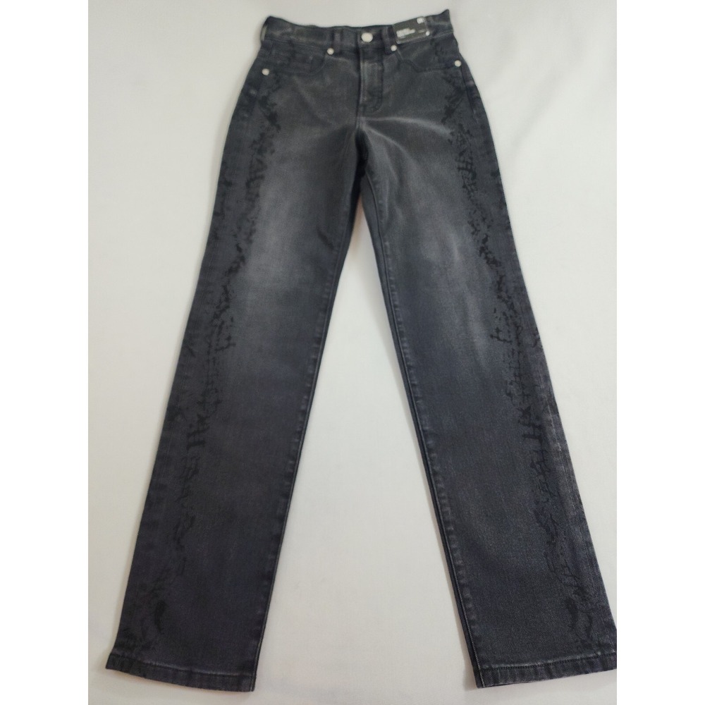 Express Jeans Womens sz 0 R Slim Ankle Super High Rise Grey $88 Ladies